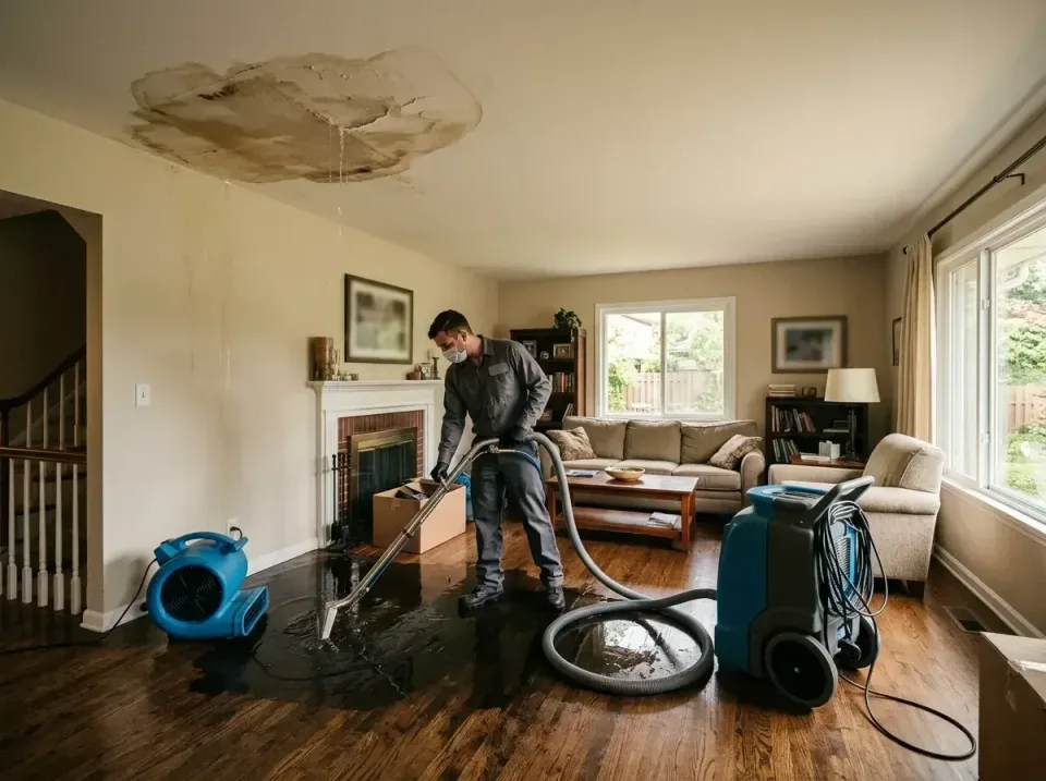 attic-pipe-burst-ceiling-drip-008 — frequently asked questions, Water Damage Restoration & Carpet Care in Lake City, GA